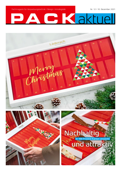 Cover der Ausgabe: PACKaktuell Jahrgang 38 (2021), Heft 12