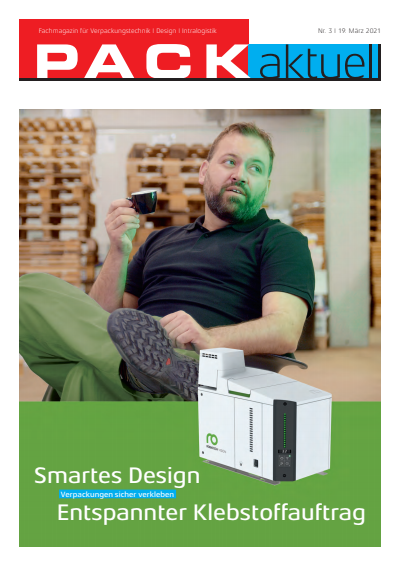 Cover der Ausgabe: PACKaktuell Jahrgang 38 (2021), Heft 3