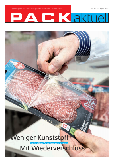 Cover der Ausgabe: PACKaktuell Jahrgang 38 (2021), Heft 4