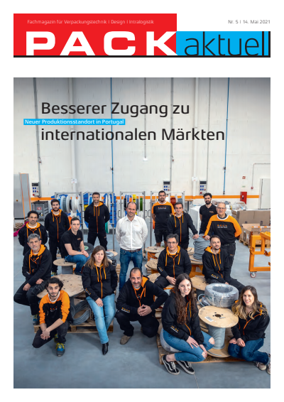 Cover der Ausgabe: PACKaktuell Jahrgang 38 (2021), Heft 5