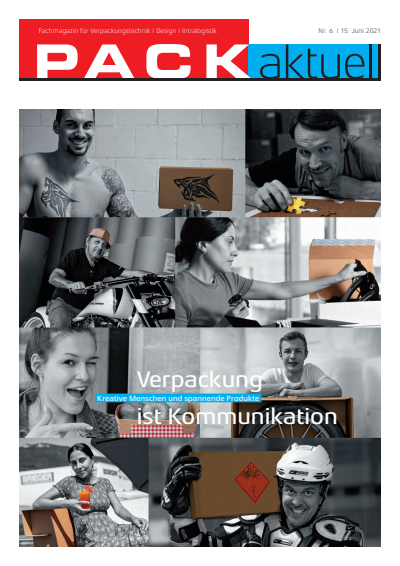 Cover der Ausgabe: PACKaktuell Jahrgang 38 (2021), Heft 6