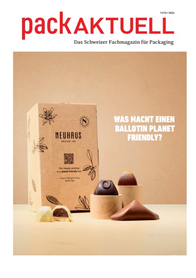 Cover der Ausgabe: PACKaktuell Jahrgang 39 (2022), Heft 11-12