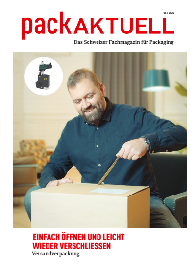 Cover der Ausgabe: PACKaktuell Jahrgang 39 (2022), Heft 5