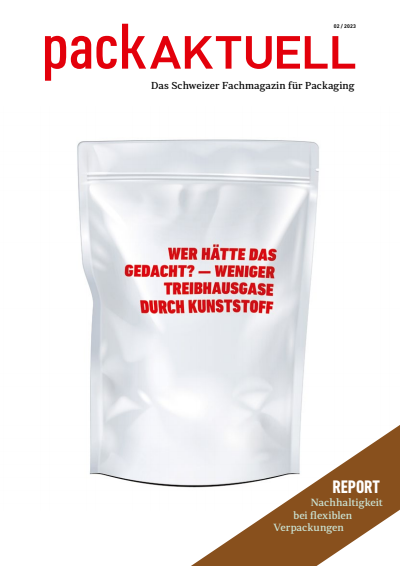 Cover der Ausgabe: PACKaktuell Jahrgang 40 (2023), Heft 2