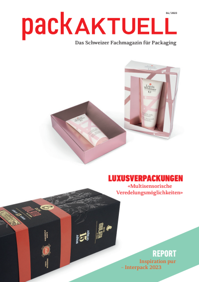 Cover der Ausgabe: PACKaktuell Jahrgang 40 (2023), Heft 4