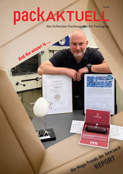 Cover der Ausgabe: PACKaktuell Jahrgang 40 (2023), Heft 5