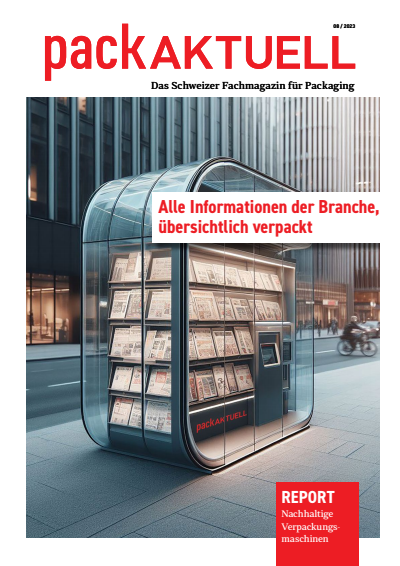 Cover der Ausgabe: PACKaktuell Jahrgang 40 (2023), Heft 8