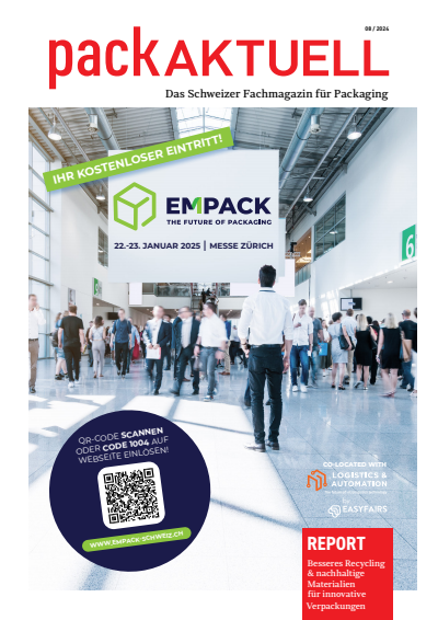 Cover der Ausgabe: PACKaktuell Jahrgang 41 (2024), Heft 8