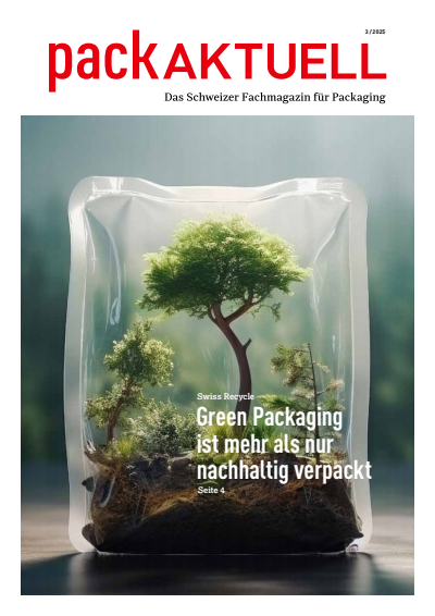 Cover der Ausgabe: PACKaktuell Jahrgang 42 (2025), Heft 3