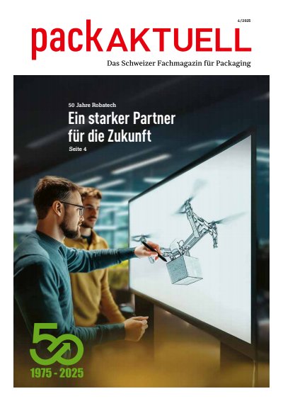 Cover der Ausgabe: PACKaktuell Jahrgang 42 (2025), Heft 4