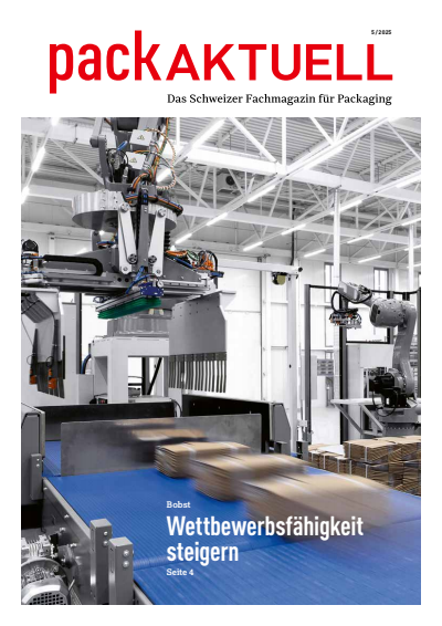 Cover der Ausgabe: PACKaktuell Jahrgang 42 (2025), Heft 5
