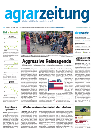 Cover of Volume: agrarzeitung Volume 80 (2025), Edition 21