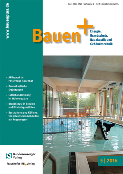Cover der Ausgabe: Bauen+ Jahrgang 2 (2016), Heft 5