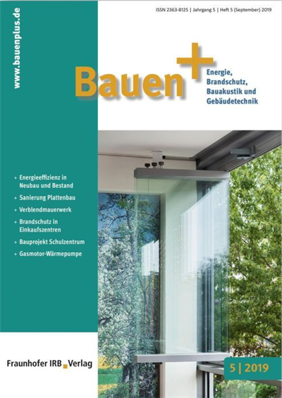 Cover of Volume: Bauen+ Volume 5 (2019), Edition 5