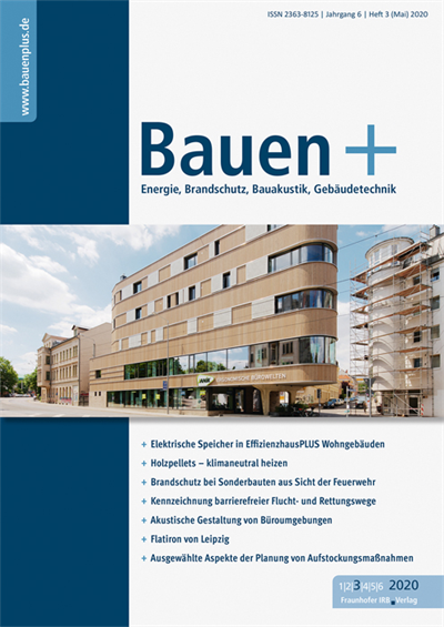 Cover of Volume: Bauen+ Volume 6 (2020), Edition 3