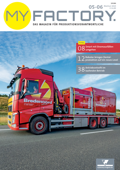 Cover der Ausgabe: MY FACTORY Jahrgang 65 (2024), Heft 05-06