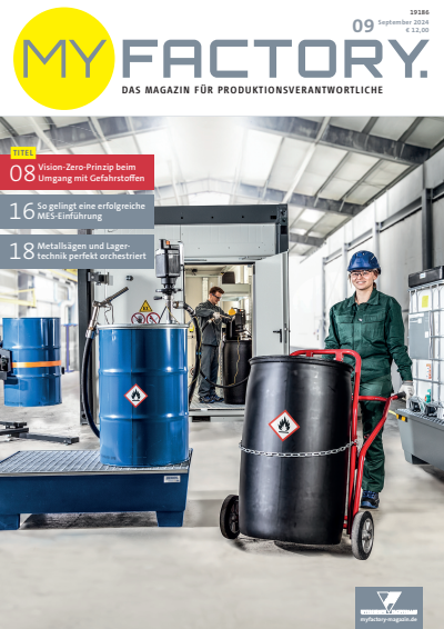 Cover der Ausgabe: MY FACTORY Jahrgang 65 (2024), Heft 09