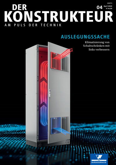 Cover der Ausgabe: DER KONSTRUKTEUR Jahrgang 55 (2024), Heft 04