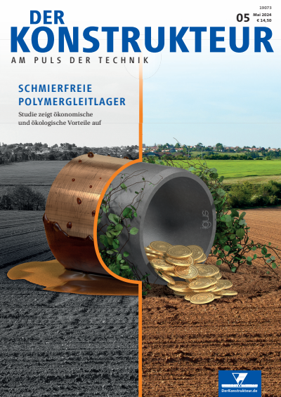 Cover der Ausgabe: DER KONSTRUKTEUR Jahrgang 55 (2024), Heft 05