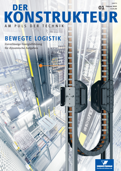 Cover der Ausgabe: DER KONSTRUKTEUR Jahrgang 56 (2025), Heft 1