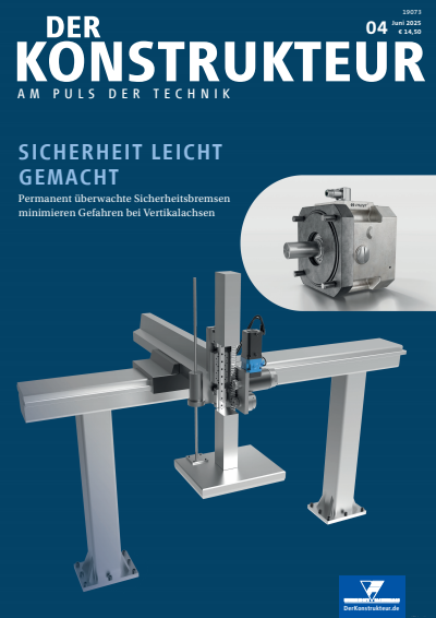 Cover der Ausgabe: DER KONSTRUKTEUR Jahrgang 56 (2025), Heft 4