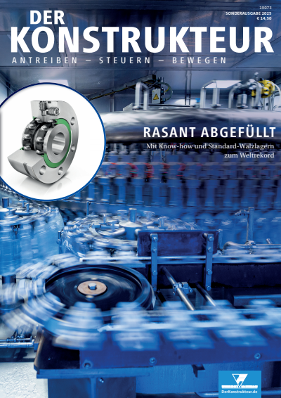 Cover der Ausgabe: DER KONSTRUKTEUR Jahrgang 56 (2025), Heft ASB