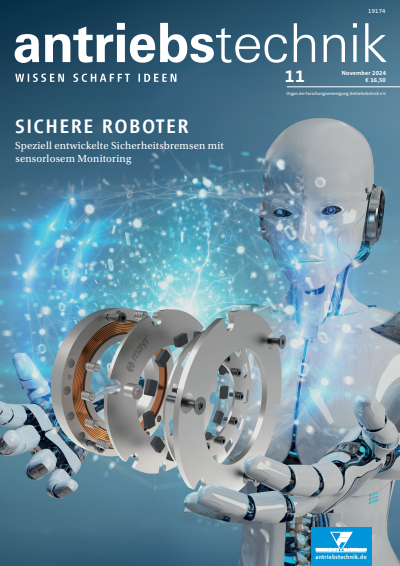 Cover der Ausgabe: antriebstechnik Jahrgang 63 (2024), Heft 11
