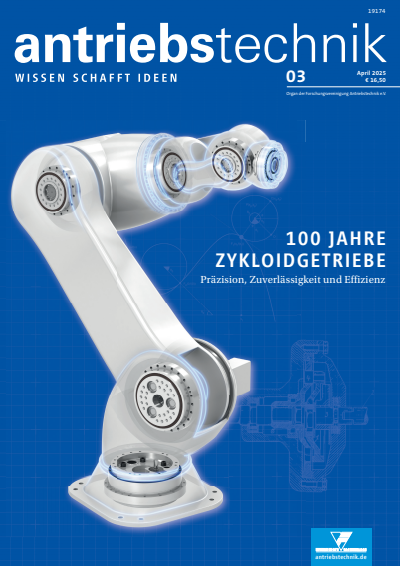 Cover der Ausgabe: antriebstechnik Jahrgang 64 (2025), Heft 03