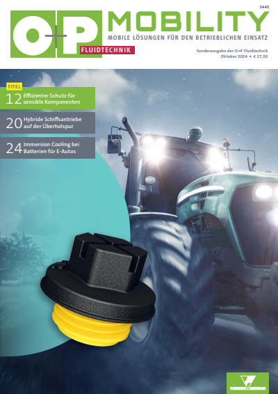 Cover der Ausgabe: O+P Fluidtechnik Jahrgang 68 (2024), Heft Mobility