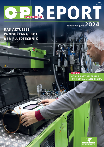 Cover der Ausgabe: O+P Fluidtechnik Jahrgang 68 (2024), Heft Report