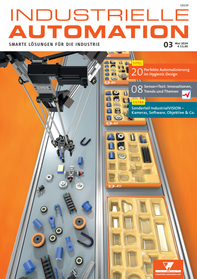 Cover der Ausgabe: INDUSTRIELLE AUTOMATION Jahrgang 36 (2024), Heft 03