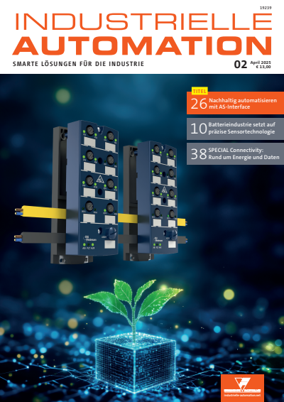 Cover der Ausgabe: INDUSTRIELLE AUTOMATION Jahrgang 37 (2025), Heft 02