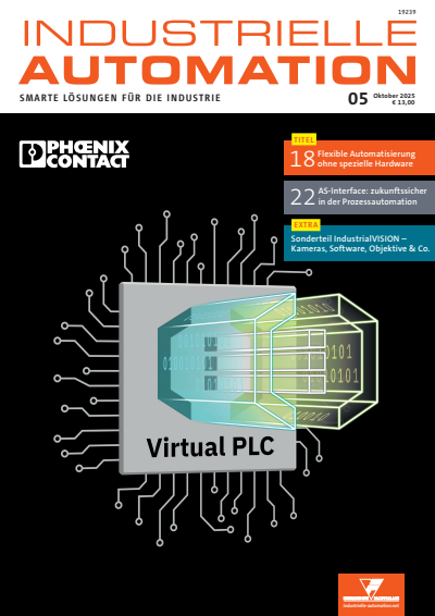 Cover der Ausgabe: INDUSTRIELLE AUTOMATION Jahrgang 37 (2025), Heft 05