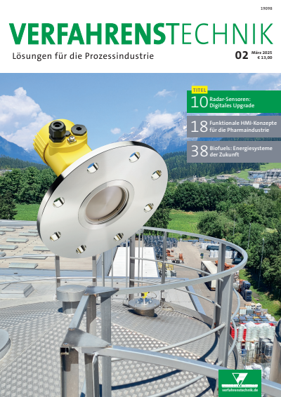 Cover der Ausgabe: Verfahrenstechnik Jahrgang 59 (2025), Heft 02