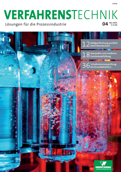 Cover der Ausgabe: Verfahrenstechnik Jahrgang 59 (2025), Heft 04