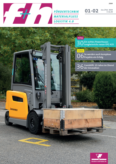 Cover der Ausgabe: f+h Jahrgang 74 (2024), Heft 1-2