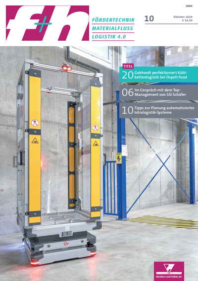 Cover der Ausgabe: f+h Jahrgang 74 (2024), Heft 10