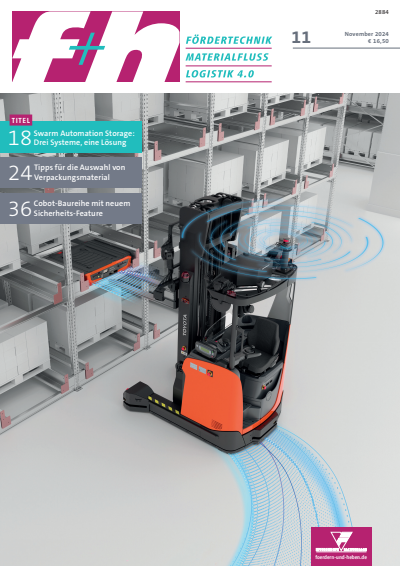 Cover der Ausgabe: f+h Jahrgang 74 (2024), Heft 11