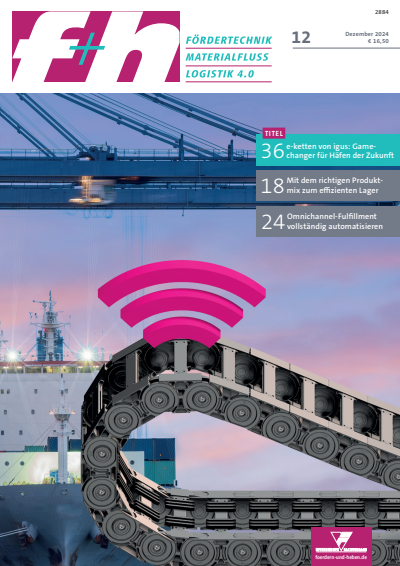 Cover der Ausgabe: f+h Jahrgang 74 (2024), Heft 12