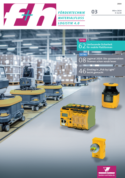 Cover der Ausgabe: f+h Jahrgang 74 (2024), Heft 3