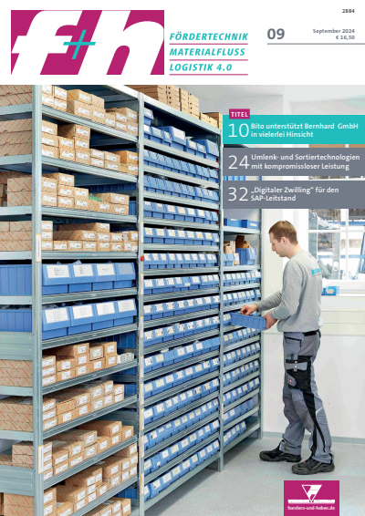 Cover der Ausgabe: f+h Jahrgang 74 (2024), Heft 9