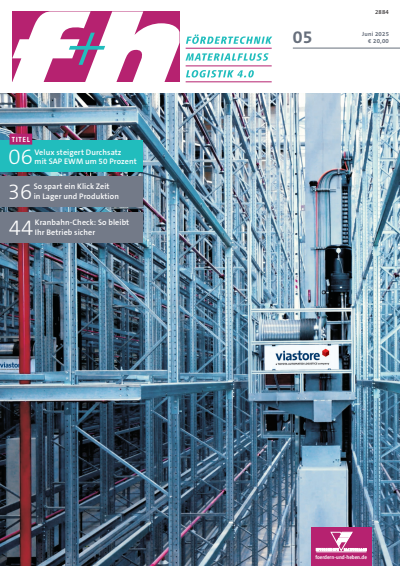 Cover der Ausgabe: f+h Jahrgang 75 (2025), Heft 5