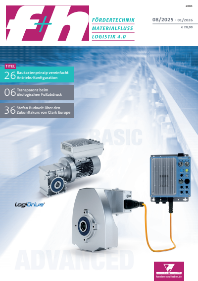 Cover der Ausgabe: f+h Jahrgang 75 (2025), Heft 8