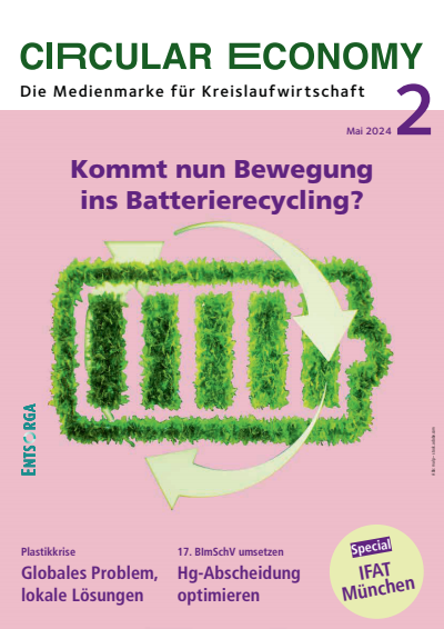 Cover der Ausgabe: CIRCULAR ECONOMY Jahrgang 43 (2024), Heft 2