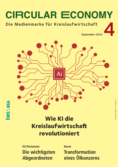 Cover der Ausgabe: CIRCULAR ECONOMY Jahrgang 43 (2024), Heft 4