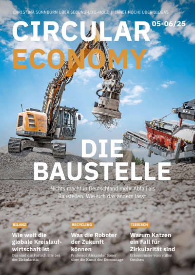 Cover der Ausgabe: CIRCULAR ECONOMY Jahrgang 44 (2025), Heft 5-6