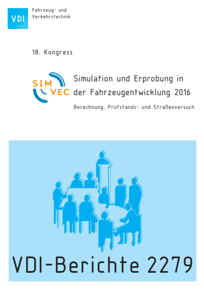 Cover des Buchs: SIMVEC Simulation und Erprobung in der Fahrzeugentwicklung 2016