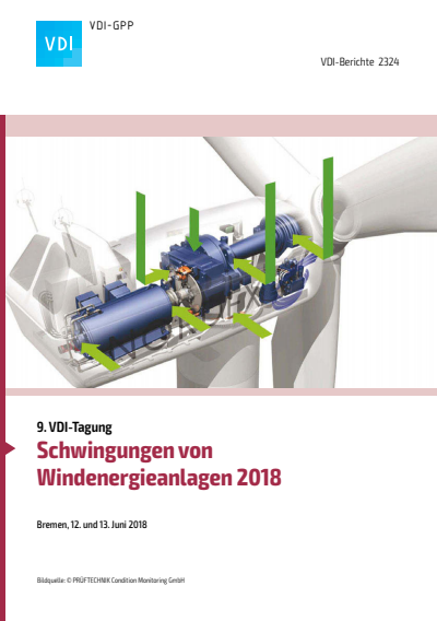 Cover des Buchs: Schwingungen in Windenergieanlagen 2018
