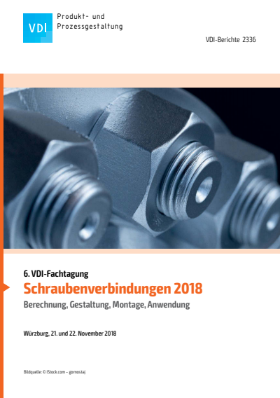 Cover des Buchs: Schraubenverbindungen 2018