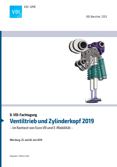 Cover des Buchs: Ventiltrieb und Zylinderkopf 2019
